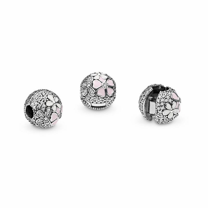 Pandora Poetic Blooms Charm NZ, Sterling Silver (167438-IYP)